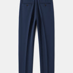 Warm Fleece-Lined Slim Fit Tapered Cropped Trousers