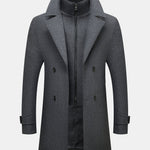 Double Breasted Wool Overcoat