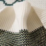 Dinosaur Print Knit Sweater Vest