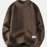 Waffle Crew Neck Sweater