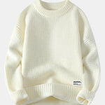 Waffle Crew Neck Sweater
