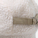 Faux Fur And Lambskin Fleece Patchwork Winter Thickened Warm Earflap Hat