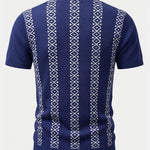 Geometric Knit Shirt