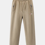 Teddy Lined Straight Leg Polar Fleece Pants