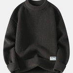 Waffle Crew Neck Sweater