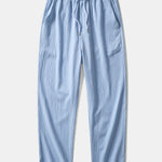 Crinkle Textured Straight Leg Pants