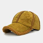 Retro Versatile Suede Baseball Cap