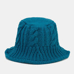 Hand-woven Winter Thick Bucket Hat