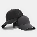 Solid Color Mesh Nylon Baseball Cap