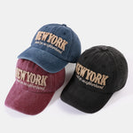 New York Embroidery Cotton Baseball Cap
