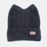 Unisex Cat Ear Shaped Plush Elastic Knitted Hat