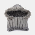 Winter 2-in-1 Windproof Warm Fleece-Lined Beanie Hat & Neck Gaiter