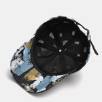 Color Graffiti Cotton Washed Distressed Baseball Cap