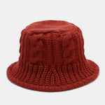 Hand-woven Winter Thick Bucket Hat