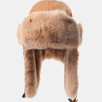 Winter Thermal Lining Aviator Hat With Ear Flaps