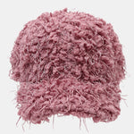 Solid Color Autumn And Winter Plush Fashion Baseball Cap Thick Warm Simple