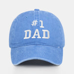 Dad Embroidered Washed Cotton Baseball Cap