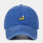 Banana Embroidery Baseball Cap