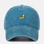 Banana Embroidery Baseball Cap