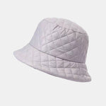Ultra-light Thick Quilted Solid Color Fisherman Hat