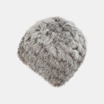 Winter Warm Faux Fur Knitted Hat