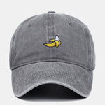 Banana Embroidery Baseball Cap