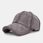 Retro Versatile Suede Baseball Cap