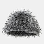 Autumn And Winter All-match Cold-proof Plush Bucket Hat