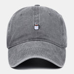 Coffee Embroidery Casual Adjustable Baseball Cap