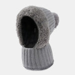 Winter 2-in-1 Windproof Warm Fleece-Lined Beanie Hat & Neck Gaiter