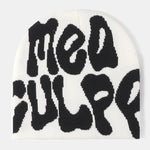 Street Fashion Letter Jacquard Unisex Knitted Hat