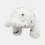 Retro Style Warm Baseball Cap With Fluffy Rabbit Ears Design