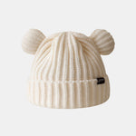 Cute Little Bear-shaped Warm Knitted Hat