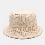 Hand-woven Winter Thick Bucket Hat