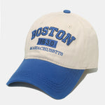 Retro Boston Embroidered Baseball Cap