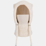 3-in-1 Fleece Lined Balaclava Knit Hat With Scarf Face Mask