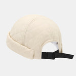 Solid Color Simple Lightweight Soft Down Cotton Warm Melon-shaped Hat