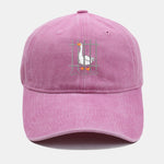 Funny Silly Goose Embroidered Washed Baseball Cap