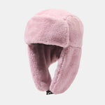 Thick Winter Beanie Hat With Windproof Ears Flaps Protection