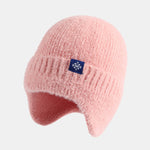 Winter Knit Beanie Hat With Ears Flaps Protection