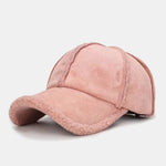 Retro Versatile Suede Baseball Cap
