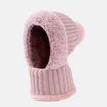 Winter 2-in-1 Windproof Warm Fleece-Lined Beanie Hat & Neck Gaiter