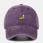 Banana Embroidery Baseball Cap