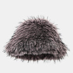 Autumn And Winter All-match Cold-proof Plush Bucket Hat