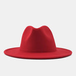 Wide Brim Panama Felt Hat