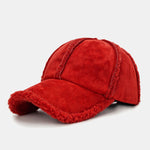 Retro Versatile Suede Baseball Cap