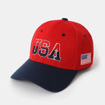 USA Embroidered Trucker Baseball Cap