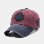 Vintage Maple Leaf Patch Baseball Cap