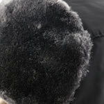 Outdoor Ski Protective Cap Warm Thick Leather Winter Hat With Face Mask