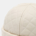 Solid Color Simple Lightweight Soft Down Cotton Warm Melon-shaped Hat